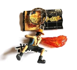 ONE PIECE- KEY-RING FIGURES - PORTGAS.D.ACE WITH ORANGE FLAME - Banpresto NEW - Picture 1 of 1