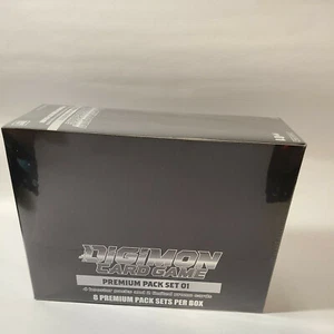 Digimon Cardgame Premium Pack Set 01 Boxes Factory Sealed PP01 V1.0 V1.5 Promo - Picture 1 of 2