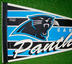 Vintage Carolina Panthers Pennant NFL Excellent Condition - Picture 1 of 2