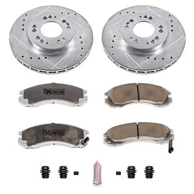 PowerStop Disc Brake Kit - Front - Fits Dodge Stealth 1991-1996, Eagle Talon 199 - Image 1 of 4