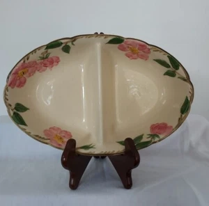 Franciscan Desert Rose 11” Divided Vegetable Dish Made In USA Fine China Pristin - Picture 1 of 7