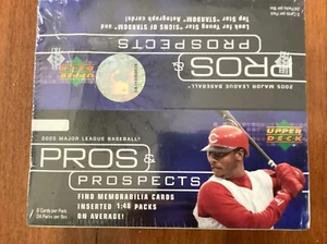 2005 Upper Deck Pros And Prospects Baseball Hobby Box - Picture 1 of 5