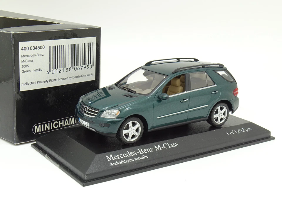 MINICHAMPS 1/43 - MERCEDES ML VERDE 2005 - Immagine 1 di 1