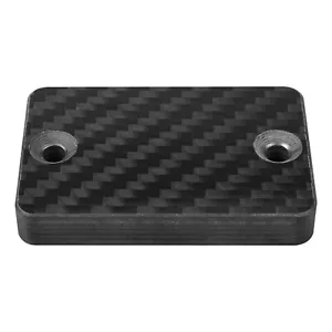 NICECNC Front Brake Reservoir Cover Carbon Fiber For YAMAHA YFZ450R 2012-2024 - Foto 1 di 7