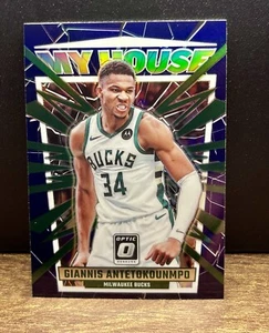 2023-24 Donruss Optic My House Giannis Antetokounmpo Purple Prizm #11 Insert NM+ - Picture 1 of 2