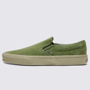 New Vans Classic Slip-On Suede Mix Elm Green Sneakers Low-Top Shoes 2024 - Picture 1 of 5