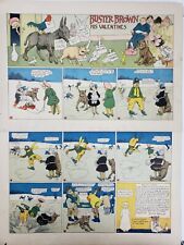 Buster Brown His Valentines Copyright 1906 Comics 11.5X16.5 Outcault