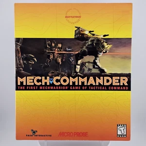 Mech Commander, 1998, Big Box, New & Sealed - Picture 1 of 9