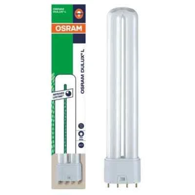 OSRAM DULUX L 36W/840-21 4 PIN LAMPADINA FLUORESCENTE LUCE BIANCA 4000 K 2G11 - Immagine 1 di 4