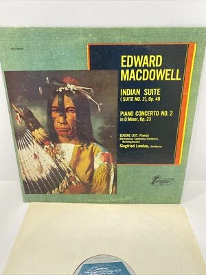 EDWARD MACDOWELL INDIAN SUITE EUGENE LIST / SIEGFRIED LANDAU 1973 VOX LP NM Foto 1 de 4