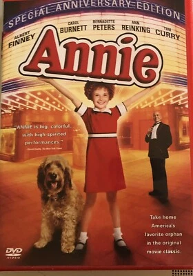 Annie DVD Albert Finney, Carol Burnette, Full Screen.  Anniversary Edition. - Image 1 of 2