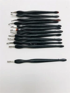 Lot of 12 Cuticle Nail Remover/Pushers, Old Fashion, Please See Details!! - Picture 1 of 4
