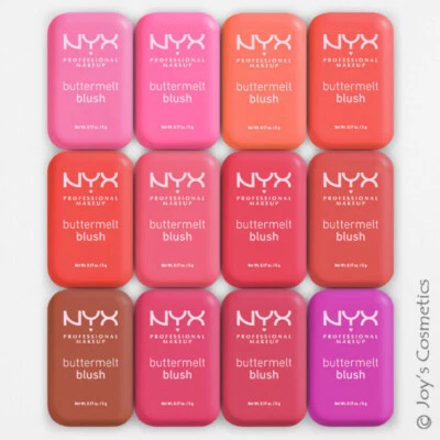 1 NYX Buttermelt Blush - High Pigment Powder Blush "Pick Your 1 Color" *Joy's* - Image 1 of 4