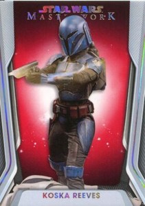 Star Wars Masterwork 2021 Red [25] Base Card #74 Koska Reeves