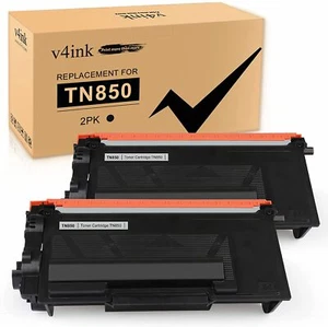 Cartucho de tóner V4ink 2x TN850 para Brother DCP L5600 5650 MFC-L5700 L5800DW - Imagen 1 de 6