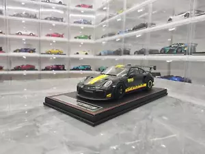 DM 1/18 Scale Porsche 911 GT2RS Limited Resin Model Car Collection Black - Picture 1 of 6