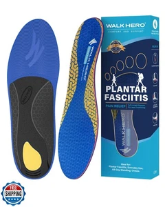 WalkHero Arch Support Inserts - Plantarfasziitis Einlegesohlen für Männer Frauen, Ortho - Bild 1 von 5