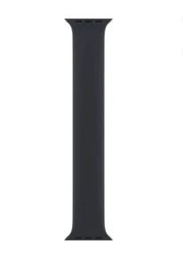 Apple Watch Band Solo Loop Midnight Size 3 - 45mm Strap /fits 44,45,46,49mm Case - Photo 1 sur 3