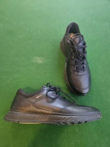 ECCO Comfort Orthotic Comfort Shoes Sneaker Black Size 40 - Picture 1 of 15