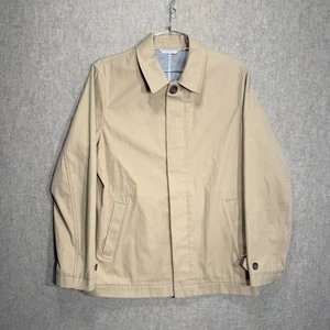 Chaqueta polar roja Brooks Brothers para hombre grande marrón lona de algodón - Imagen 1 de 15