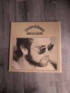 Elton John Honky Chateau 1972 Original Vinyl LP Album G+/G+ - Foto 1 di 4