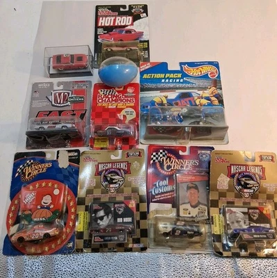 10MixLot of Racing Champions Winners Circle Nascar Legends 1/64 Diecast New Look - Image 1 of 4