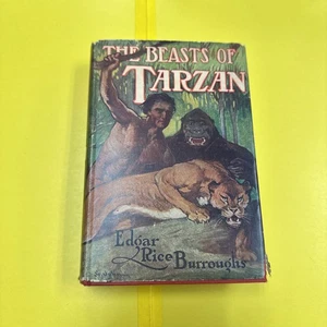 THE BEASTS OF TARZAN HCDJ Edgar Rice Burroughs 1916 1. Auflage - Bild 1 von 4