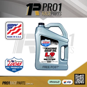 Genuine Lucas Oils L9 Racing Gear Oil | Diff / Gearbox | 4.73 litre | Made in... - Picture 1 of 1