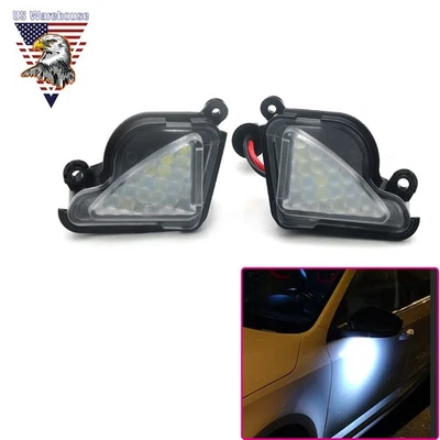 For Skoda Superb 2008-2019 Side Mirror Puddle Courtesy Light Assembly - Imagem 1 de 4