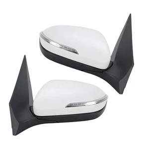 1pair Side Door Rearview Wing Mirror w/ Turn Signal fit for Hyundai i20 MK2 - Bild 1 von 11