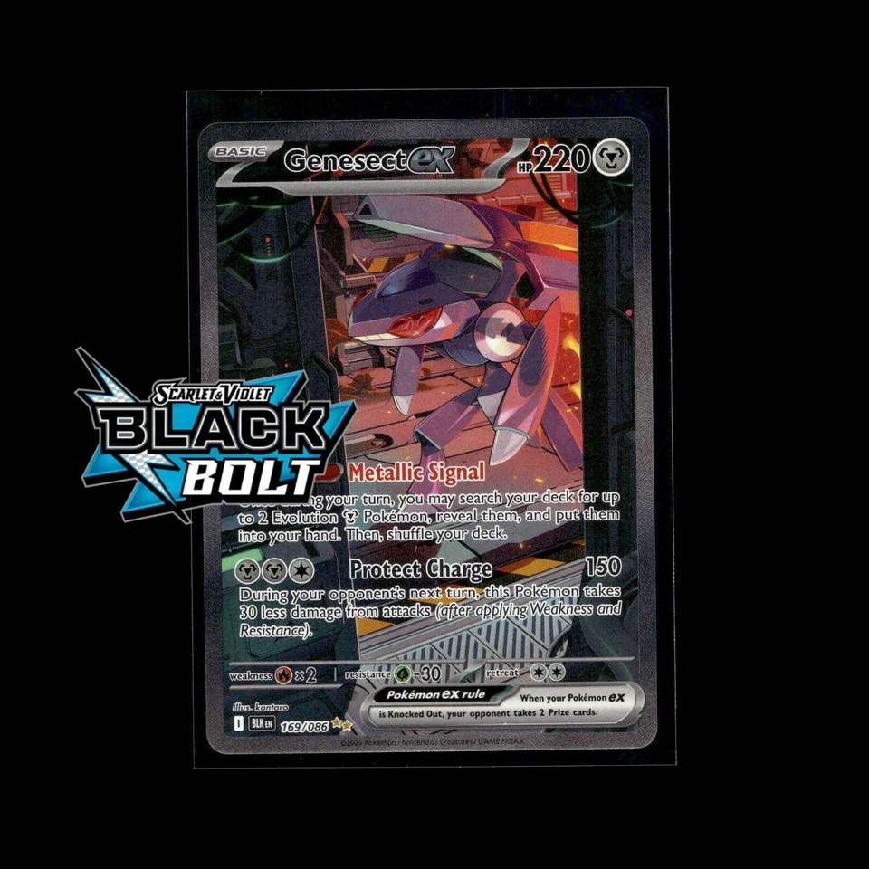 Black Bolt Pokemon Cards! Holo/Reverse Holo Rare Illustration Full Art SIR Card! - Image 1 of 1