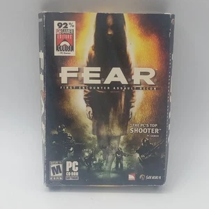 Fear First Encounter Assault Recon PC CD Rom Big Box CIB 5 Discs Manual Untested - Picture 1 of 14