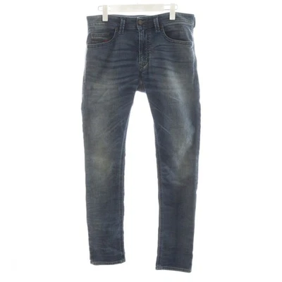 Pantalones vaqueros DIESEL THAVAR-NE con cremallera W28 índigo / AN44 para... - Imagen 1 de 4