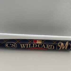 2008 NL Wild Card Brewers Baseball Souvenirschläger, gebraucht - Bild 1 von 4