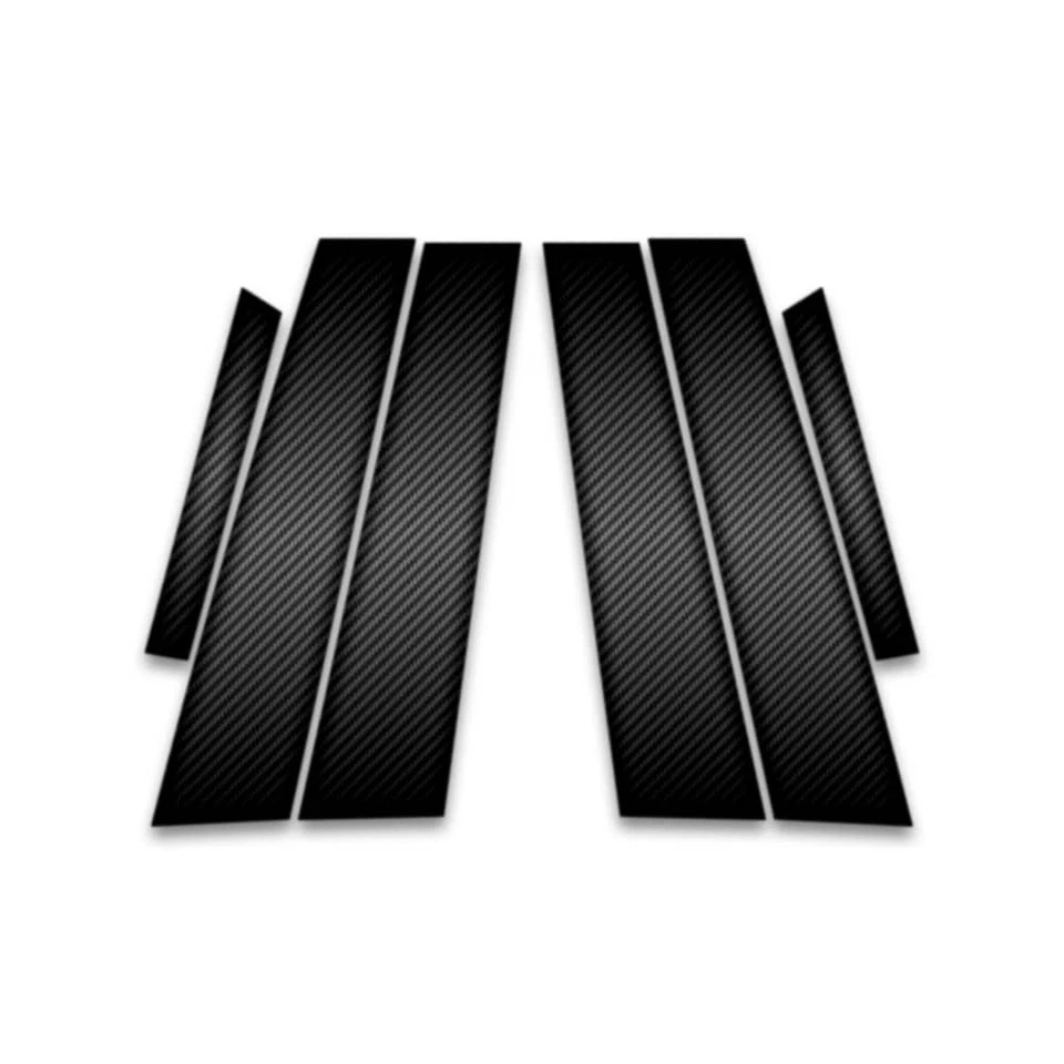 6pc Carbon Fiber Pillar Post Covers for 2006-2009 Ford Fusion - Image 1 of 1