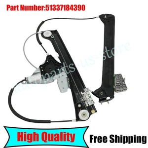 Right Window Regulator Lifter Motor For 04-10 BMW E63 E64 645 650 M6 51337184390 - Bild 1 von 11