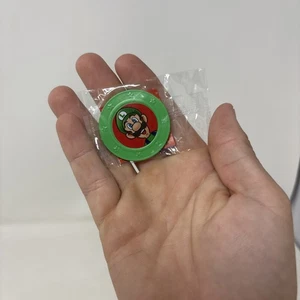 Moneta rara verde Luigi (serie 2) confezione sigillata - Super Mario Wonder Ball A71 - Foto 1 di 2