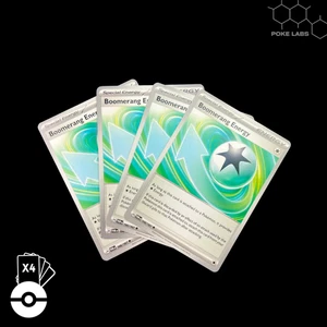 4x Bumerang Energie (166/167) Twilight Masquerade - Pokemon TCG | NM - Bild 1 von 1