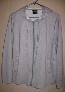 Giacca donna 32° COOL leggera grigia con cappuccio e zip; elasticizzata gradi; taglia LG - Foto 1 di 7
