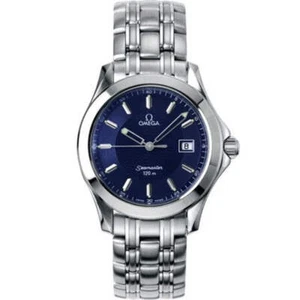 Omega Seamaster 36,25 mm Stahl - blaues Zifferblatt - Armband 2511.81.00 - Bild 1 von 1