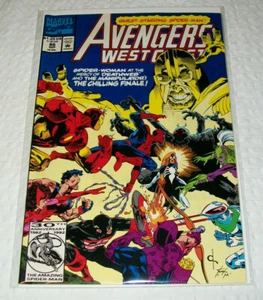 WEST COAST AVENGERS #86 (DEATH WEB) WandaVision Marvel DIRECT ED 1992 - Picture 1 of 3