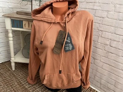 Sudadera con Capucha Terra Cotta Marca Z Para Hombre S ¡NUEVA Con Etiquetas! Foto 1 de 3