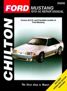 Ford Mustang Manual 1979-1993 Chilton Workshop Service & Repair - Picture 1 of 5