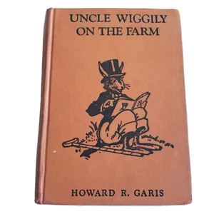 Uncle Wiggily on the Farm by Howard R. Garis 1939 Vintage Book Hardcover Rabbit - Picture 1 of 17