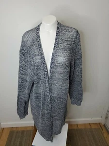 Sejour Nordstroms L/S Open Weave Open Cardigan Sweater sz 1X NWT - Picture 1 of 6