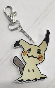 POKEMON LICENSED MIMIKYU SIDEKICK 3" HANGER/DANGLER CLIP-ON KEYCHAIN NEW - Picture 1 of 2