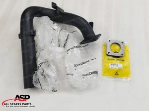 ​SJ21539 Exhaust Pipe Elbow Fitting with Gaskit Fits John Deere Tractors - Picture 1 of 9