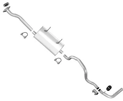Silenciador tubo de escape sistema 1995 1996 1997 para Ford Ranger con distancia entre ejes de 108" Foto 1 de 4