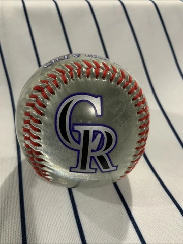 Colorado Rockies Franklin 2012 reflective Souvenir baseball collectible ball Cover