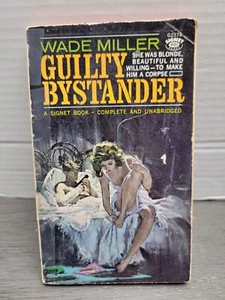 1963 GUILTY BYSTANDER by Wade Miller G2374 Paperback - Foto 1 di 4